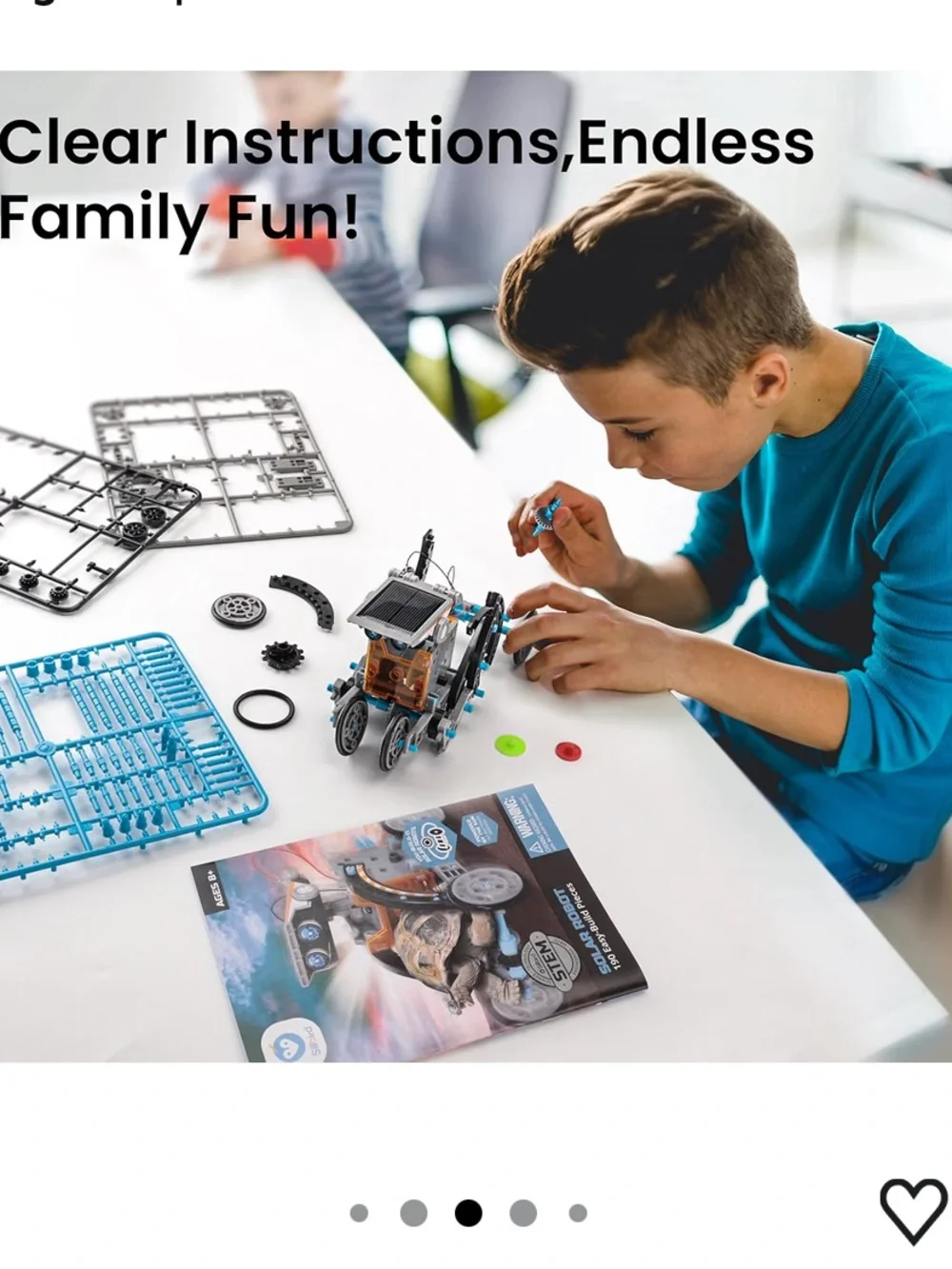 NIB STEM Build A Robot Set Sillbird